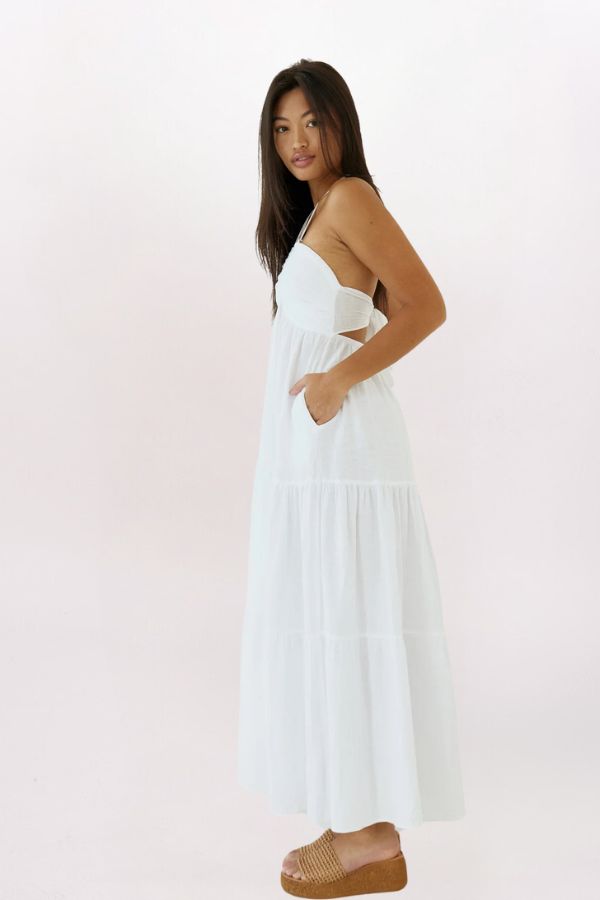HALTER MAXI DRESS