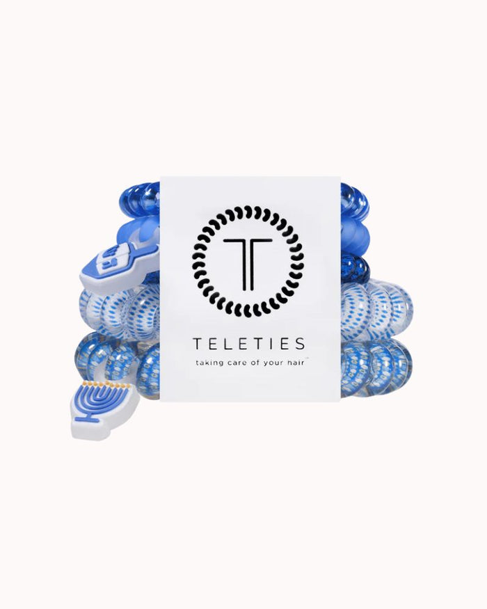 TELETIES - 5PK TELETIES MIX PACK, DROP IT LIKE A DREIDEL