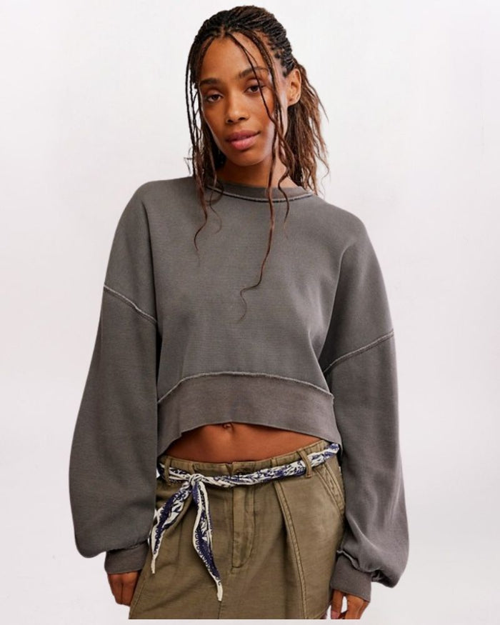 SKYLINE TEE, PETRIFIED WOOD