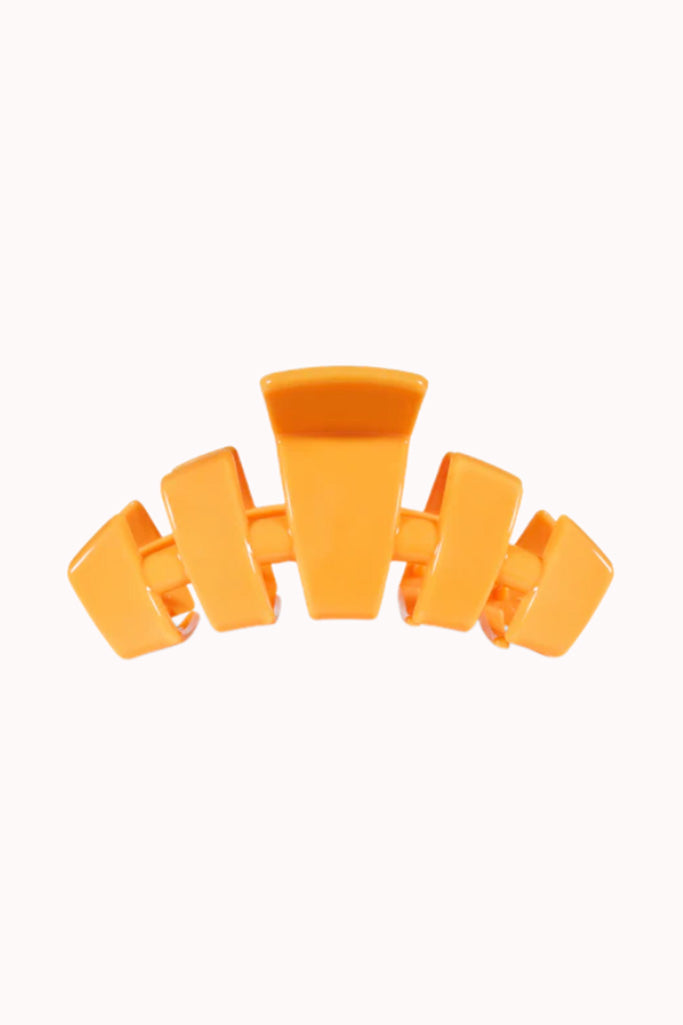 TELETIES - LARGE CLASSIC CLAW CLIP, MANGO FOR IT