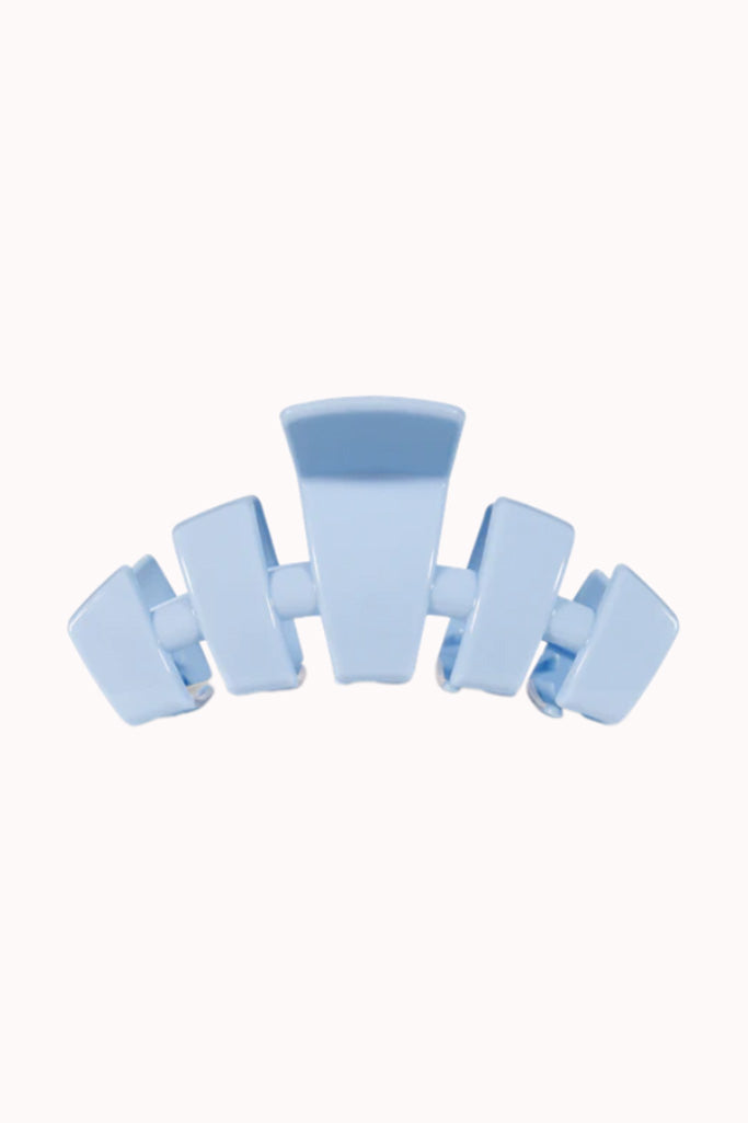 TELETIES - LARGE CLASSIC CLAW CLIP, CLEAR SKIES
