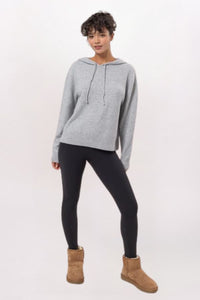 SWEATER KNIT HOODY