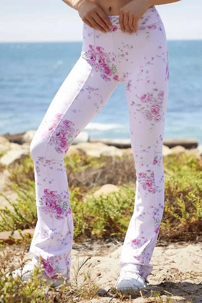 REED FLORAL FLARE LEGGING