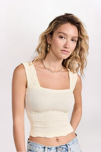 LOVE LETTER TANK, IVORY