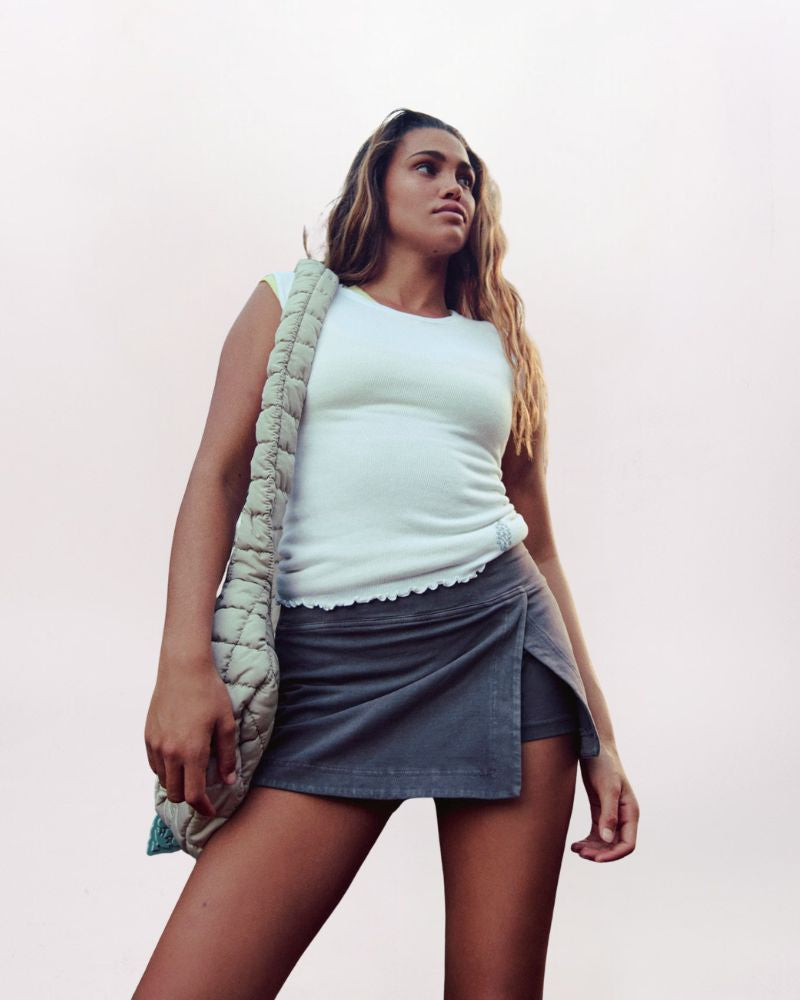 HOT SHOT MINI SKORT, CHOCOLATE