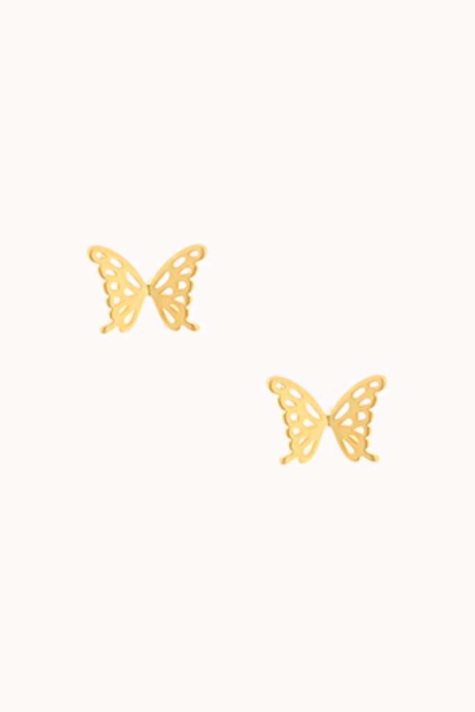 BUTTERFLY STUD