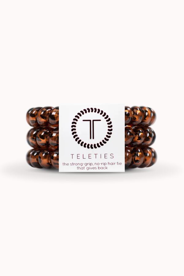 TELETIES - SMALL 3 PACK TELETIES, TORTOISE