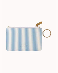 ID HOLDER, BLUE STRIPE