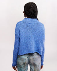 ROLL NECK OPAL SWEATER, PERI BLUE