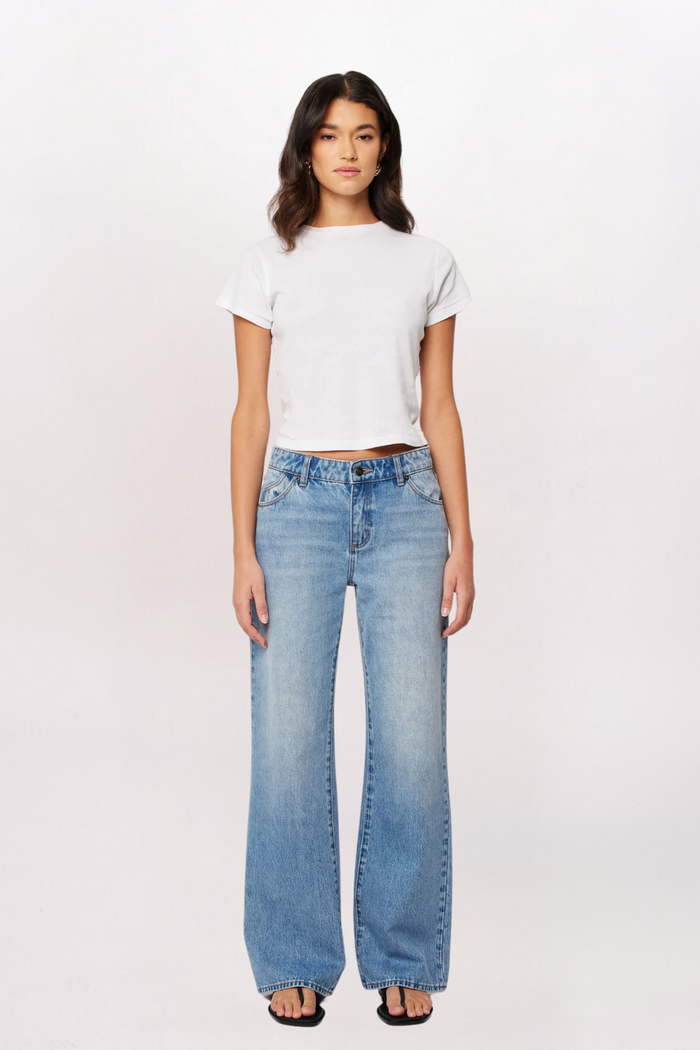 HEIDI LOW WORN DENIM