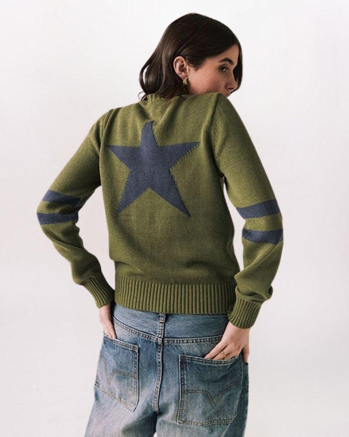 VARSITY STAR SWEATER