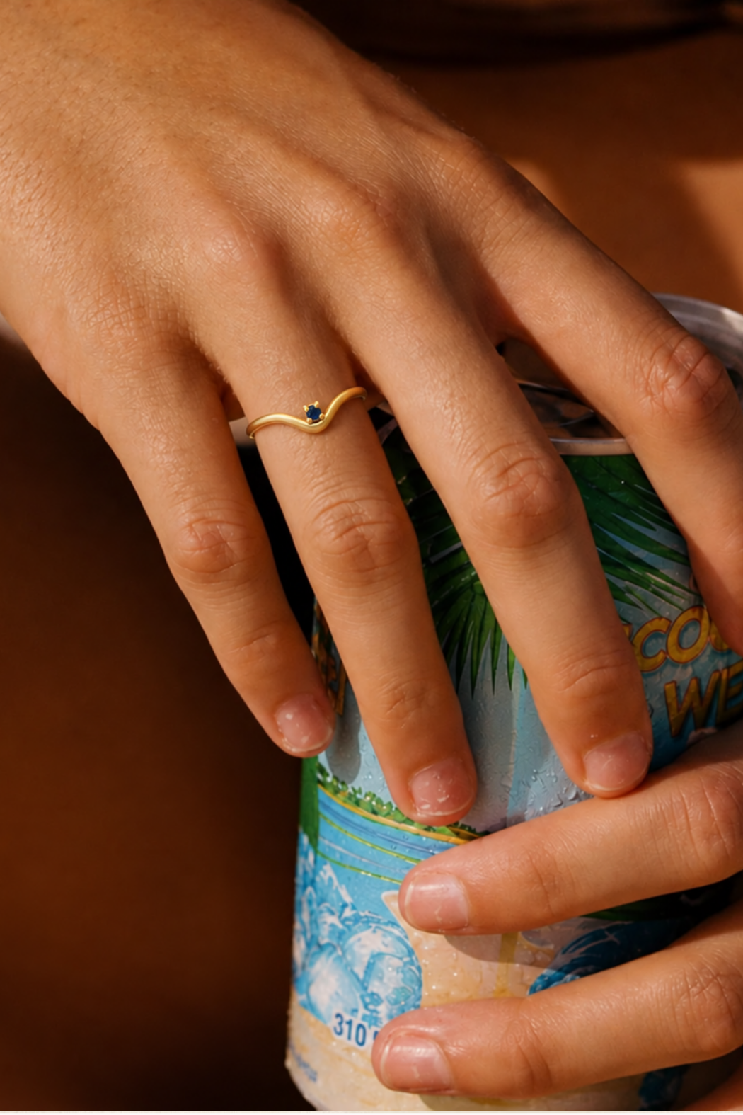 ELLIS DAINTY SAPPHIRE  RING