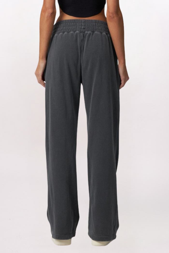 WIDE LEG BOXING PANT - STEEL GREY
