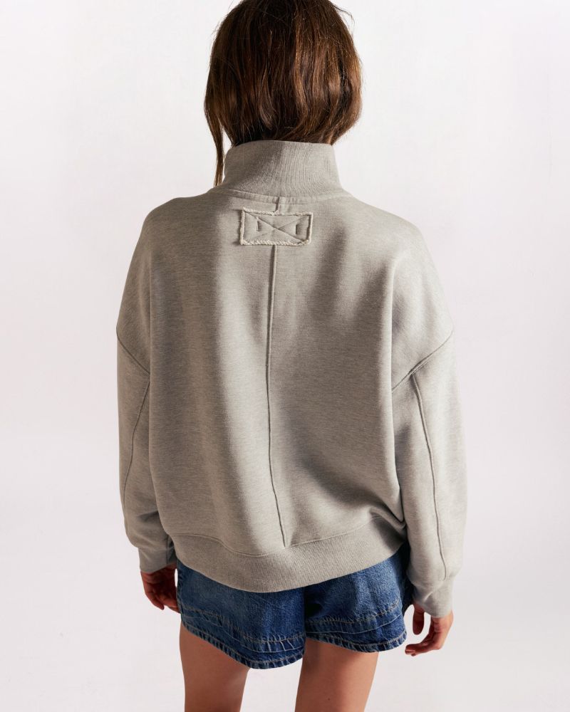 TIMELESS PULLOVER, H GREY