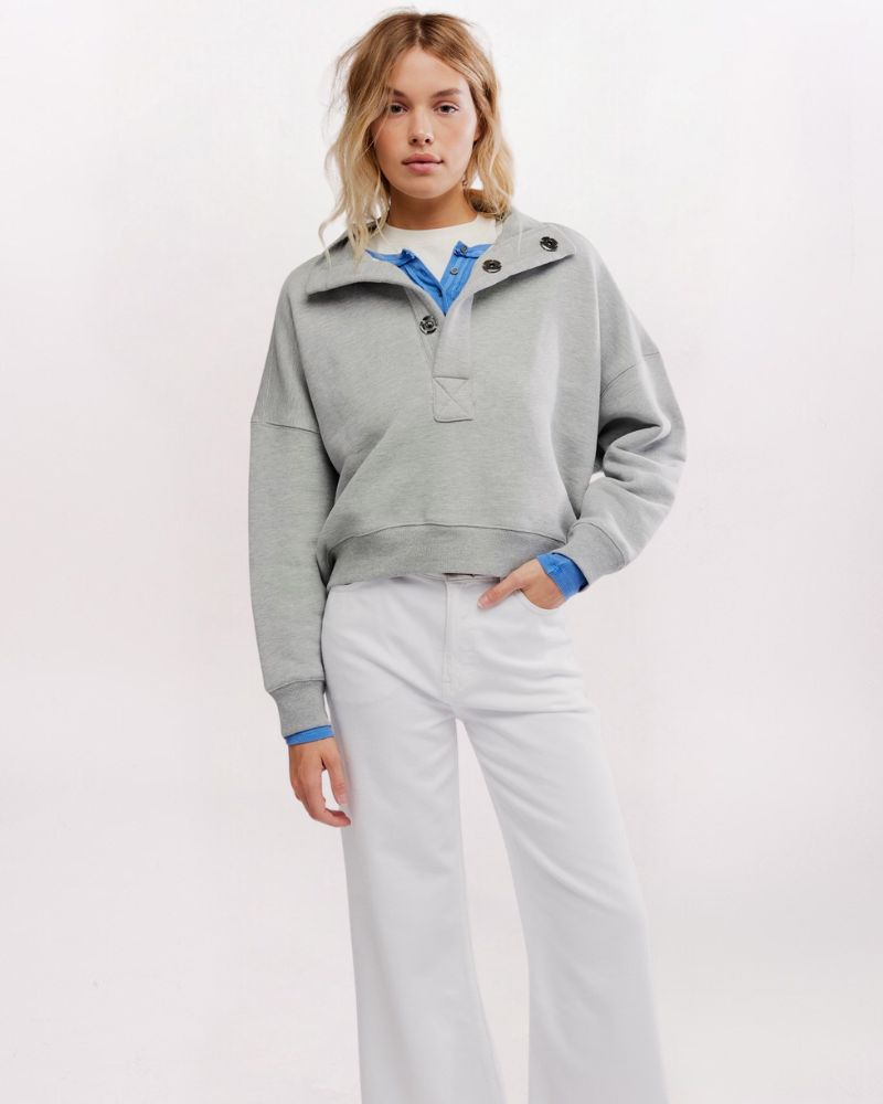 TIMELESS PULLOVER, H GREY