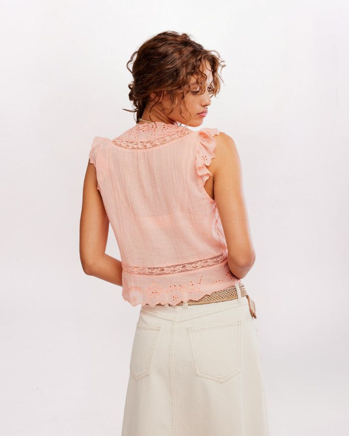 DAY DREAMER TOP, PEACHIE PIE