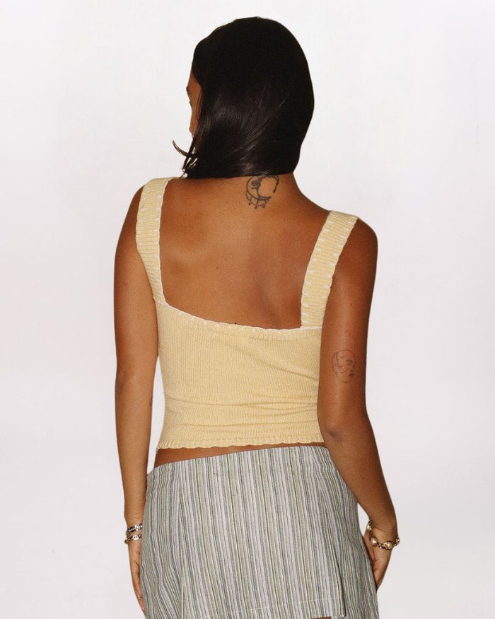 MEADOW BLOOM KNIT TANK
