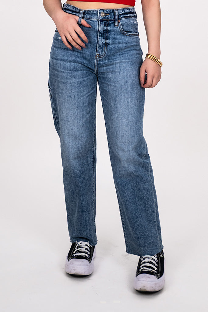 DAZE SUNDAZE UTILITY CROP JEAN