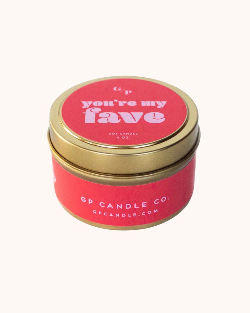 YOU'RE MY FAVE 4oz CANDLE