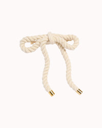 ROPE HAIR BOW - NATURAL