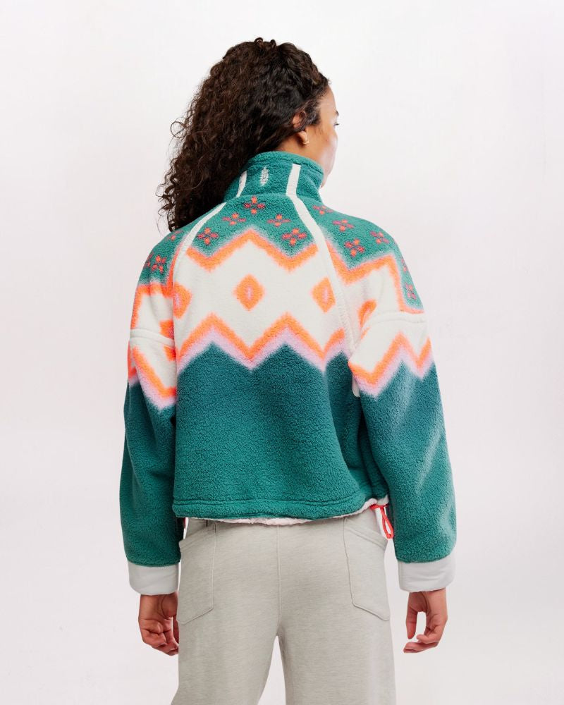 MOUNTAIN HIGH HALF-ZIP, GREEN GLOW