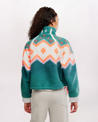 MOUNTAIN HIGH HALF-ZIP, GREEN GLOW
