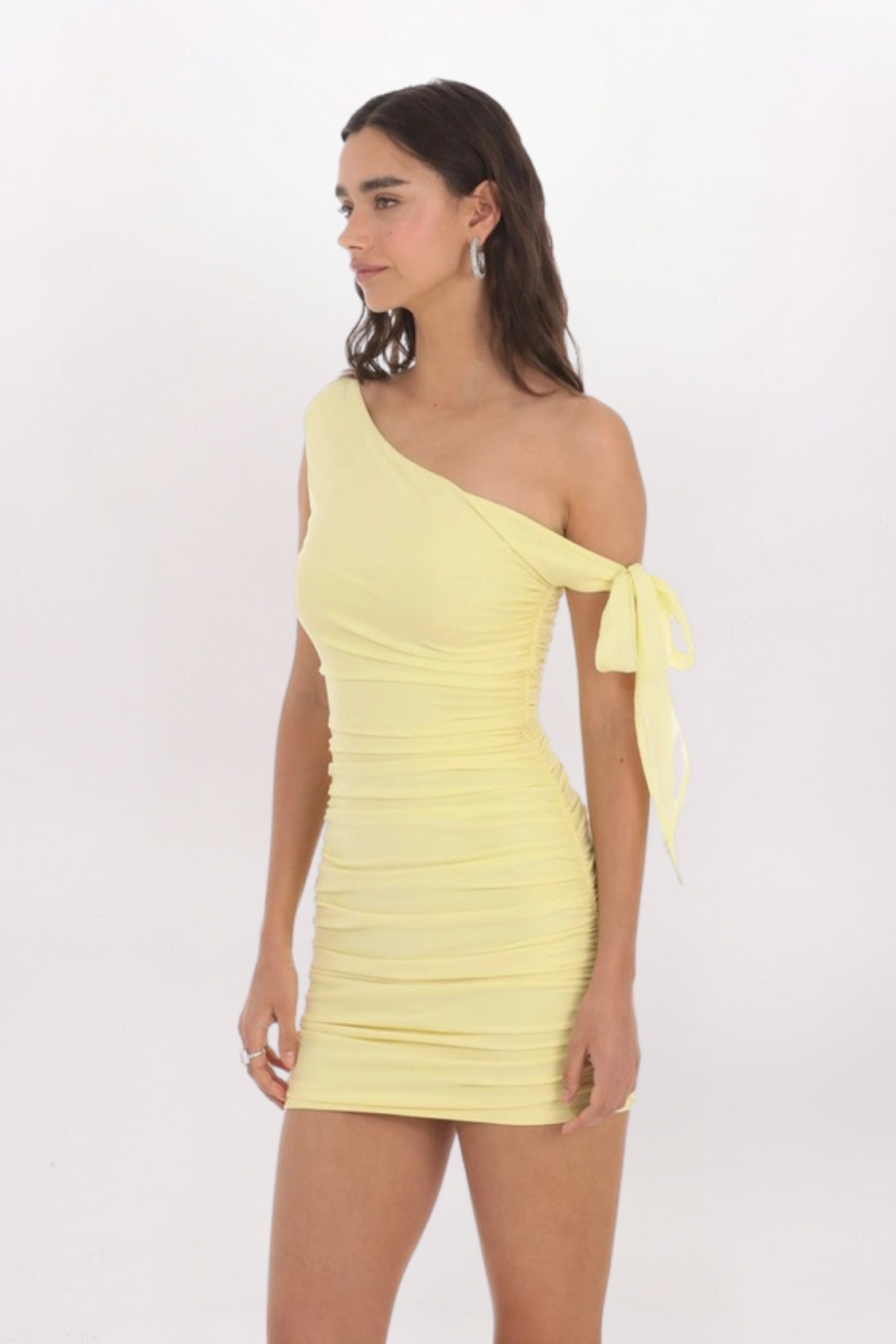 OFF SHOULDER BODYCON MINI DRESS