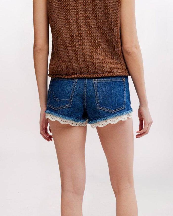 CALI LACE TRIM SHORT, THAT GIRL