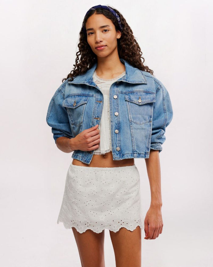 EYES ON YOU SKORT, IVORY