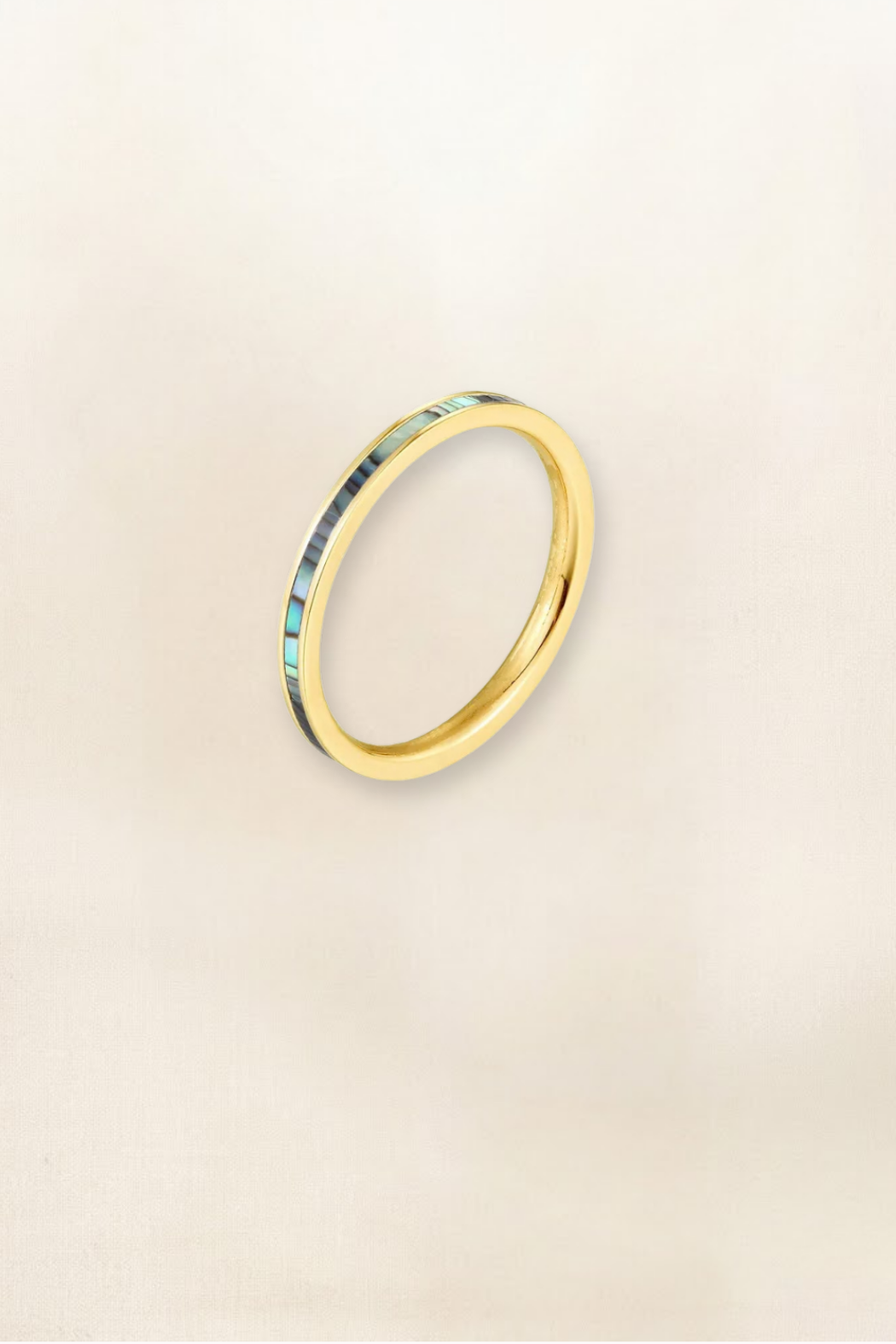 KITT ABALONE BAND RING