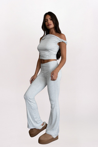 FOLD OVER FLARE LEGGING