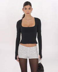 TWIST BACK DETAIL TOP