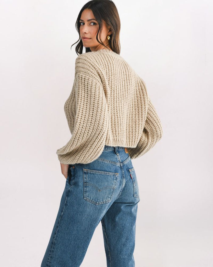 CHUNKY KNIT SWEATER
