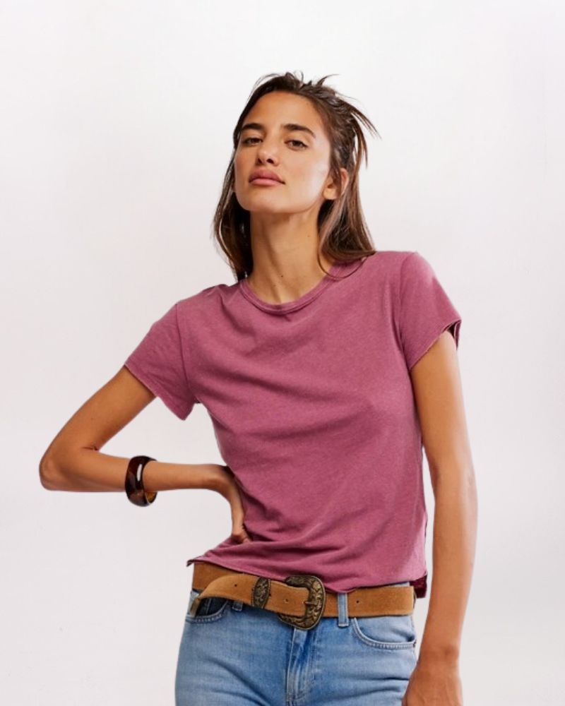 NOVA TEE - CRUSHED BERRY