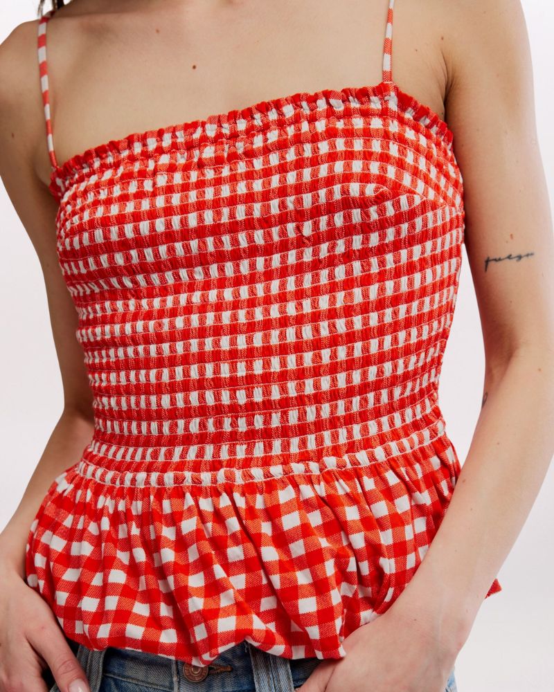 SUNDANCE TANK, RED COMBO