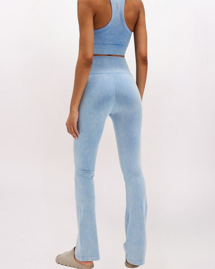 GO TO SMOOTH FLARE, WSHD DENIM BLUE