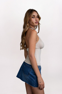 CLEAN LINES HALTER TOP