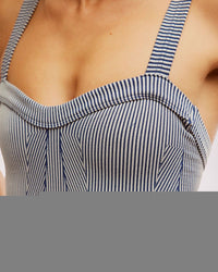 PERFECTLY PLEATED CAMI, BLACK COMBO