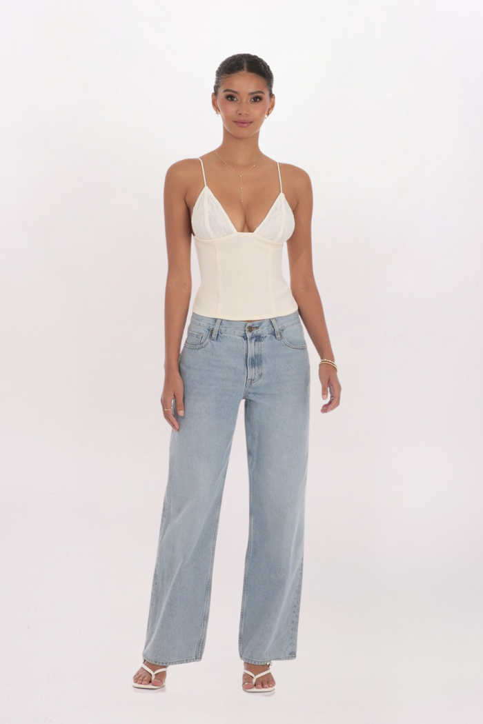 LOW RISE BAGGY JEAN