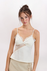 LACE INSET CAMI
