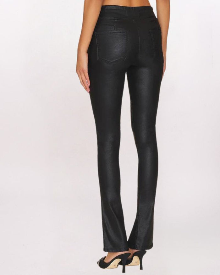 COATED DOUBLE DUTCH PULL-ON DENIM