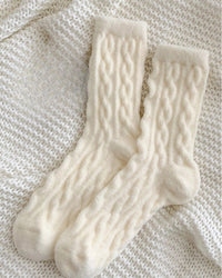 CABLE COZY SOCKS