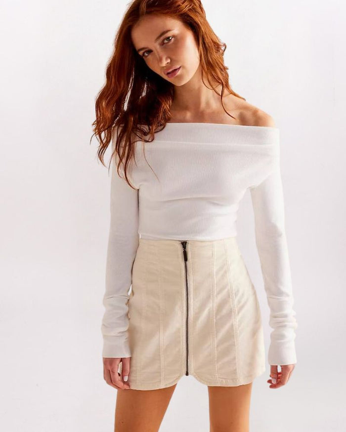 LAYLA CORD MINI SKIRT