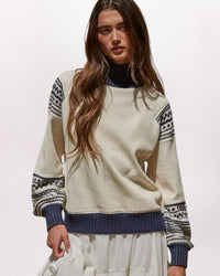 LS FAIRISLE SLV STL TRTLNCK SWTR