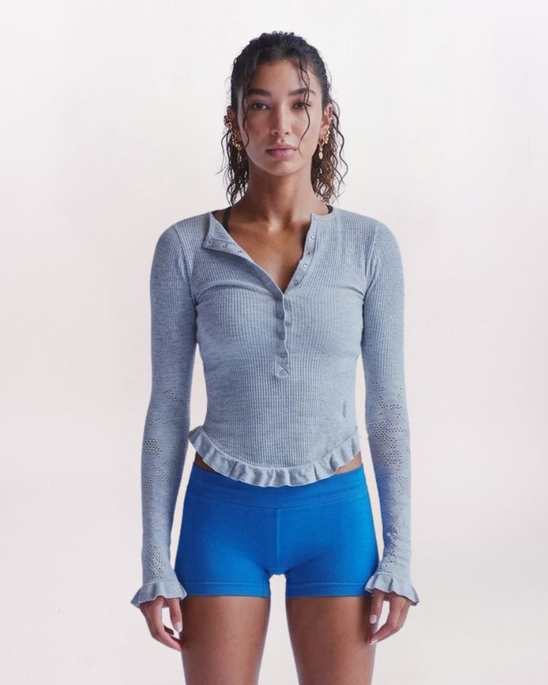 FLOWSTATE TOP, H GREY