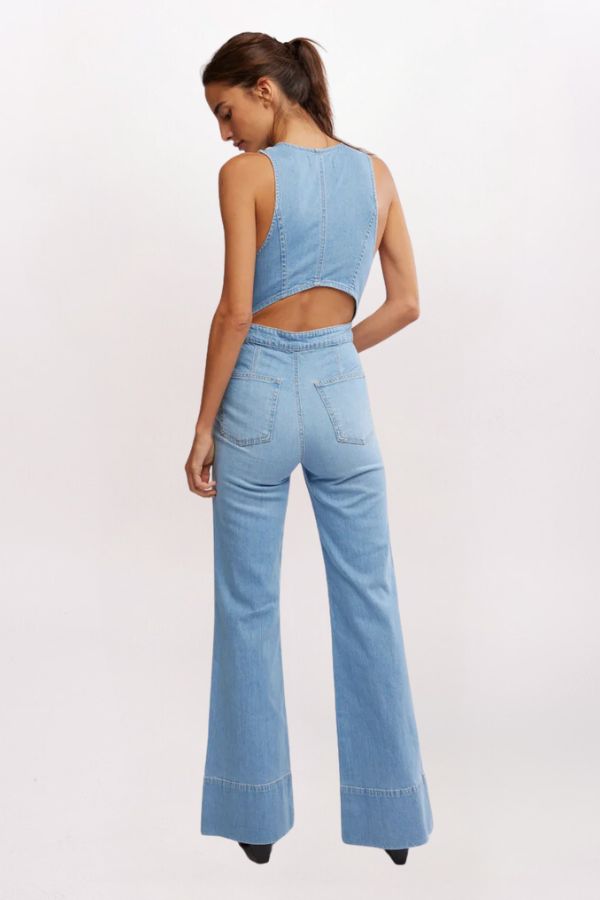 STRATUS DENIM JUMPSUIT