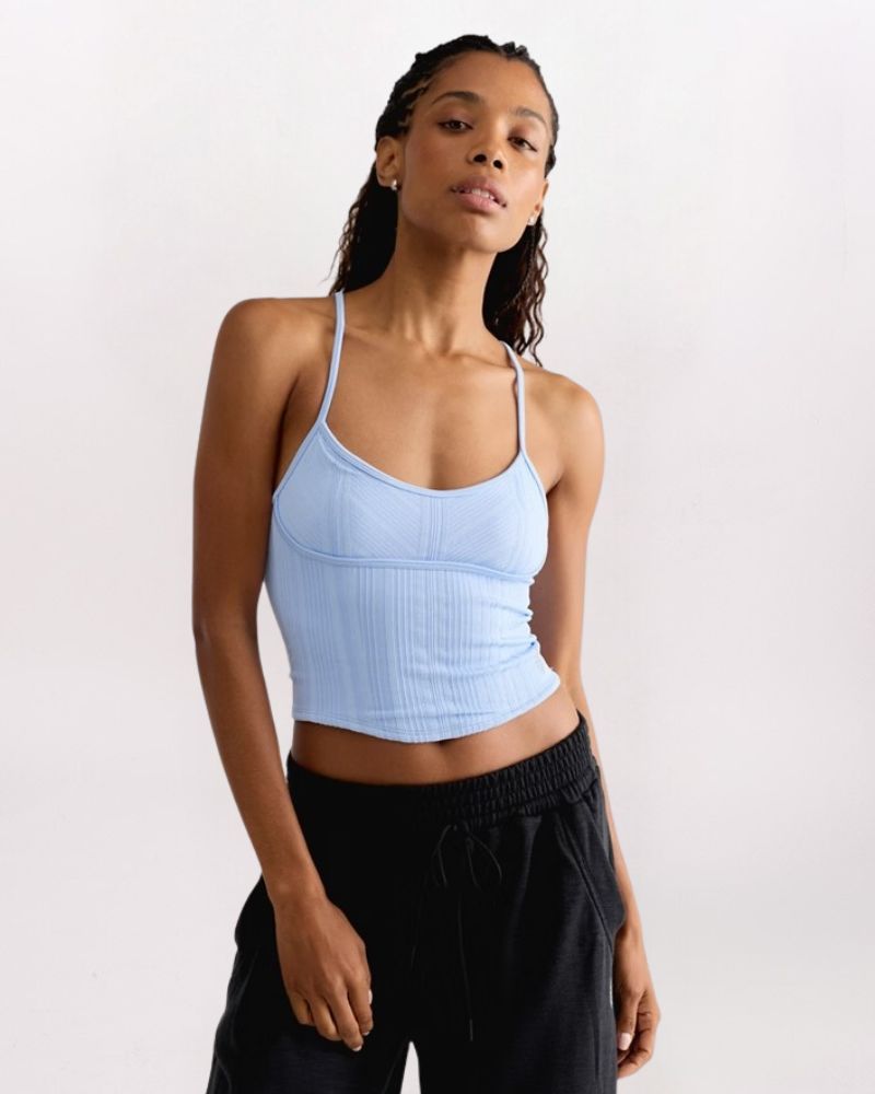 FLASHLINE CAMI, PERI BLUE
