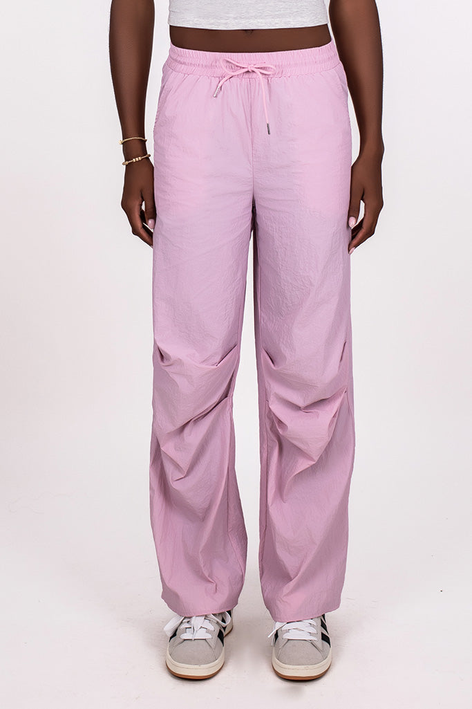 DRAWSTRING DETAIL WIDE LEG PANT