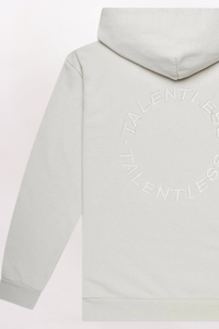 EMBROIDERED CIRCLE LOGO HOODIE