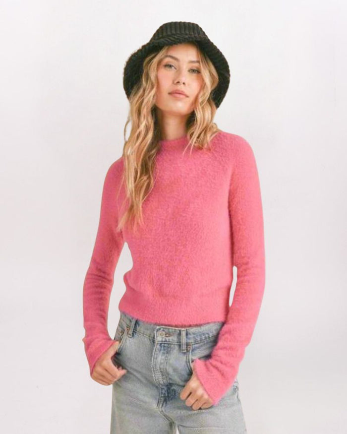 LS ARI FUZZY SWEATER